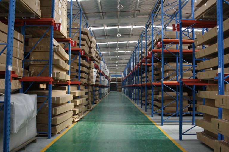 Finished goods warehouse and logistics